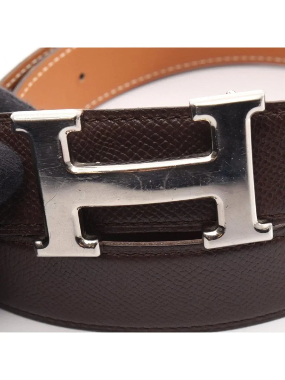 Hermes Belt Constance Reversible Leather